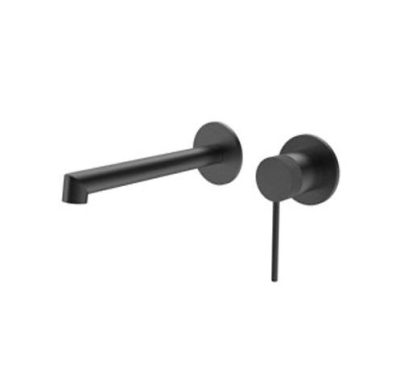 Baterie lavoar, incastrata in perete  Gun metal