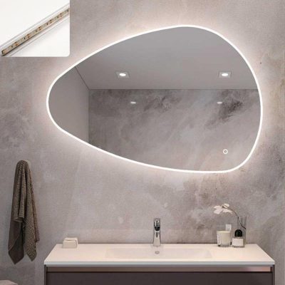 Oglinda LED 60×80  Antiaburire, 1750 lm