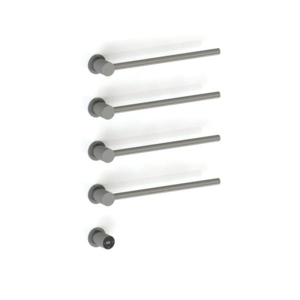 Radiator electric TUBELINE - Gun metal