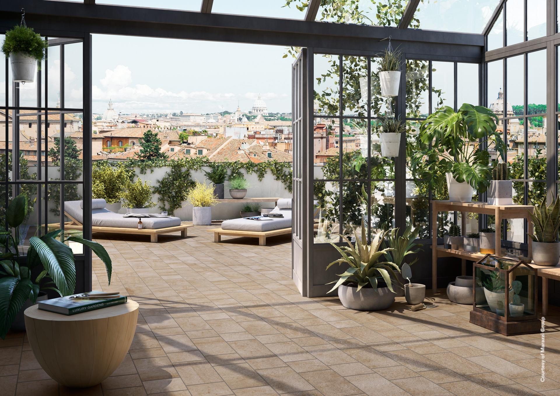 Gresie portelanata Marazzi seria Pietra Occitana