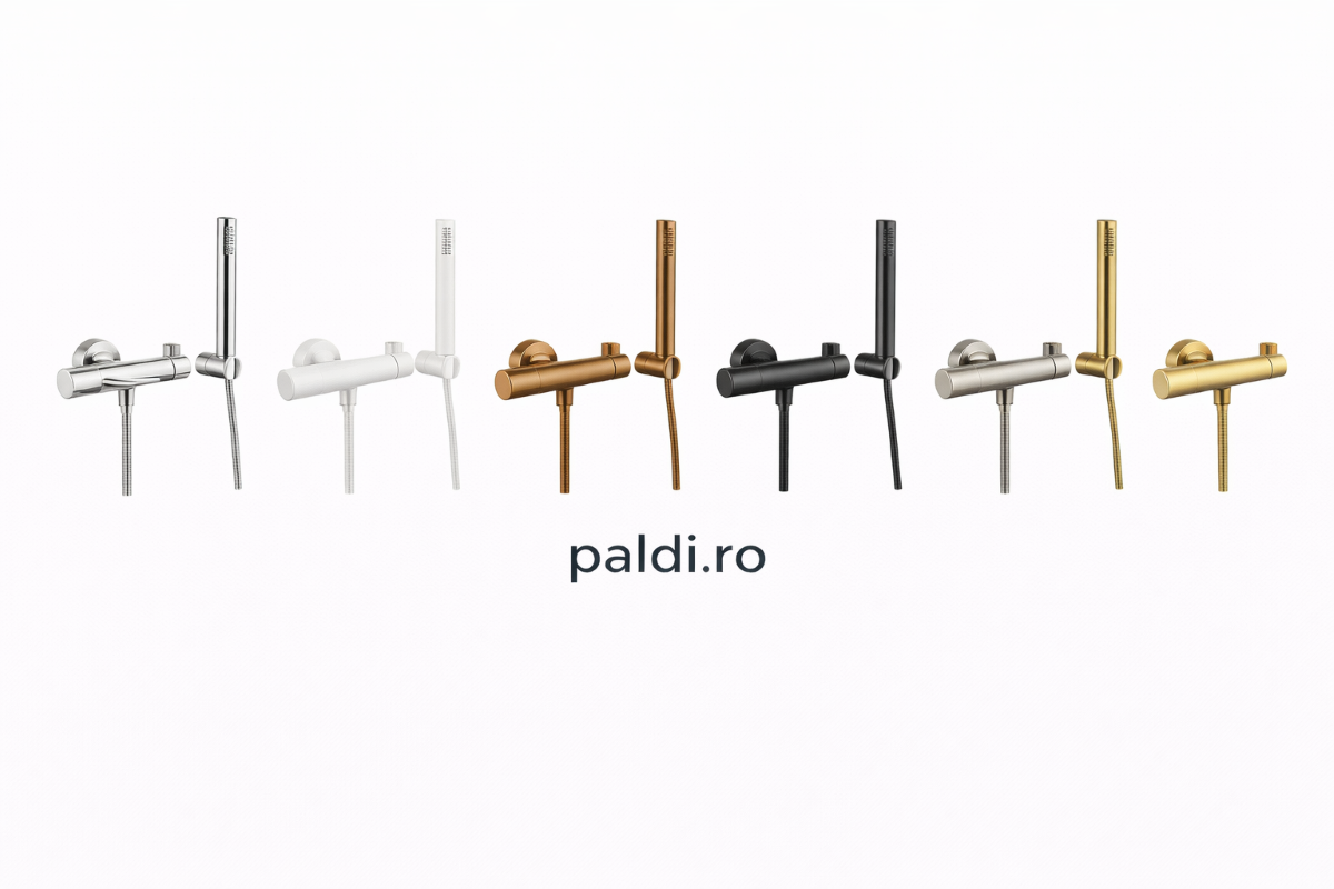 Baterie dus cu monocomandă Sirio – Kit duș inclus